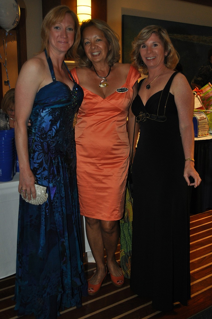Michelle Lee, Denise Crossley and Julie Burnett
