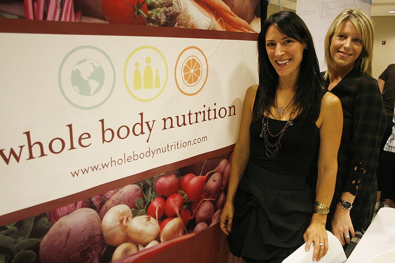 Erica Rell and Courtney Rosenthal represented Whole Body Nutrition.