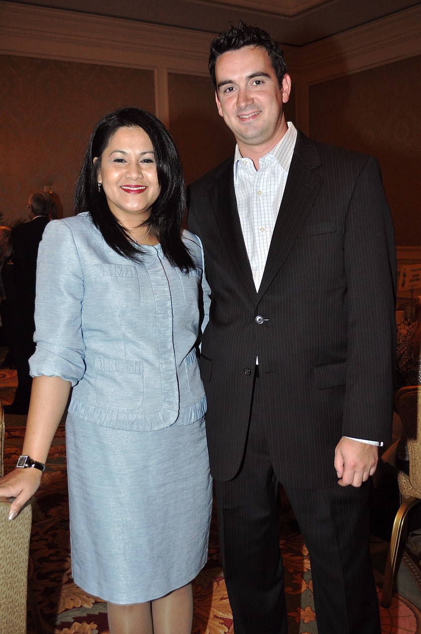 Cora Imboden and Ross Virando