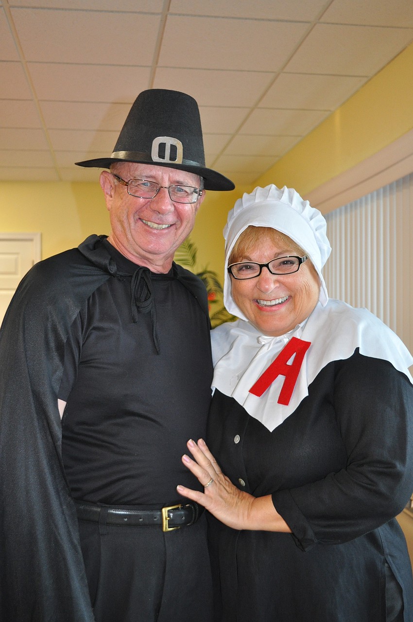 Barry and Arline Napiecek brought the novel, The Scarlet Letter, to life.