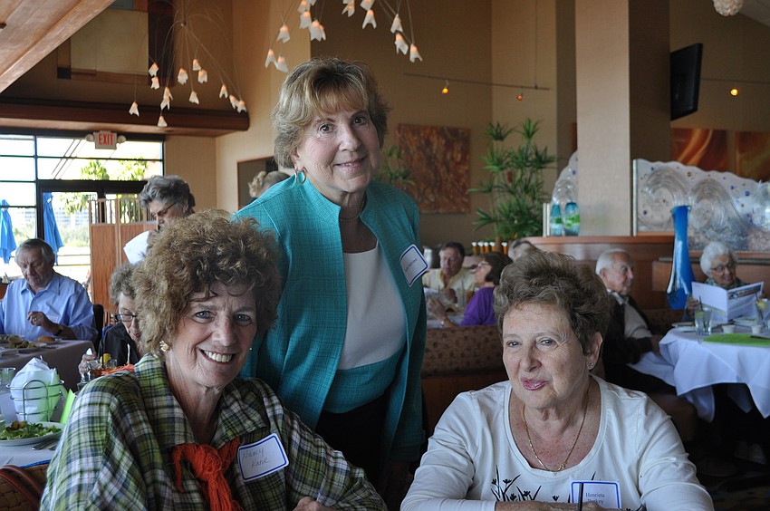 Nancy Kane, Jackie Salvino and Henrieta Barkey