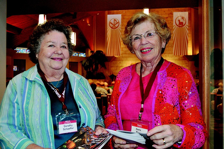 Dorothy Schaefer and Doris Rowe