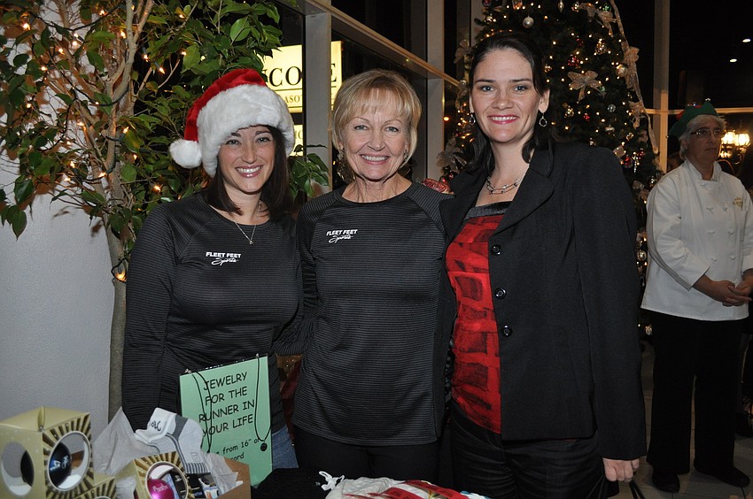 Jewell DeMarco, Pat Jones and Rhonda Coblentz