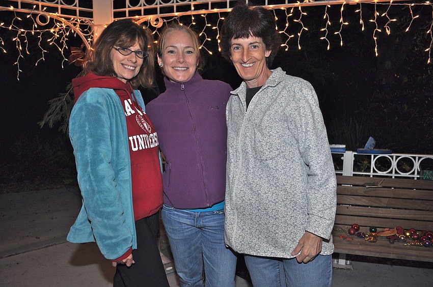 Sierra Logan, Kathy McCabe and Sheila Zachowski