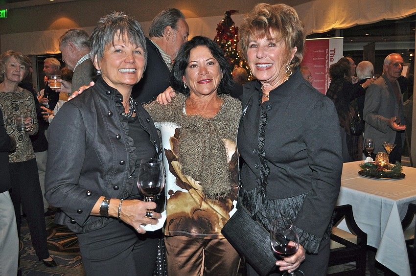 Patti Ostroski, Katharine Girle and Jean Tarsy