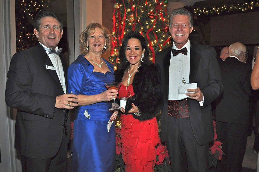 Mike and Sandy McAdaragh with Sandra and George Ceshker