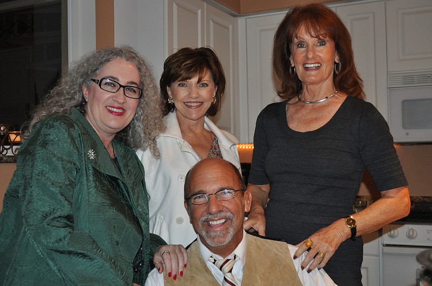 Therese Rice, Sharon Freeman, Traute Winsor and host Richard Perlman