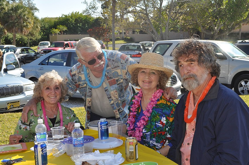 Rose Vincent, Mike and Carol Harrington and Bill Vincent