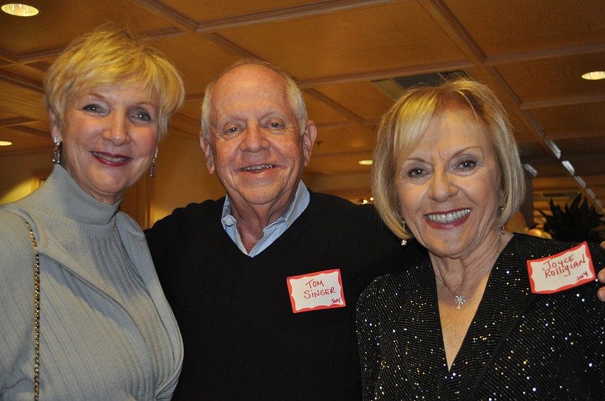 Sherry and Tom Singer with Joyce Kolligian