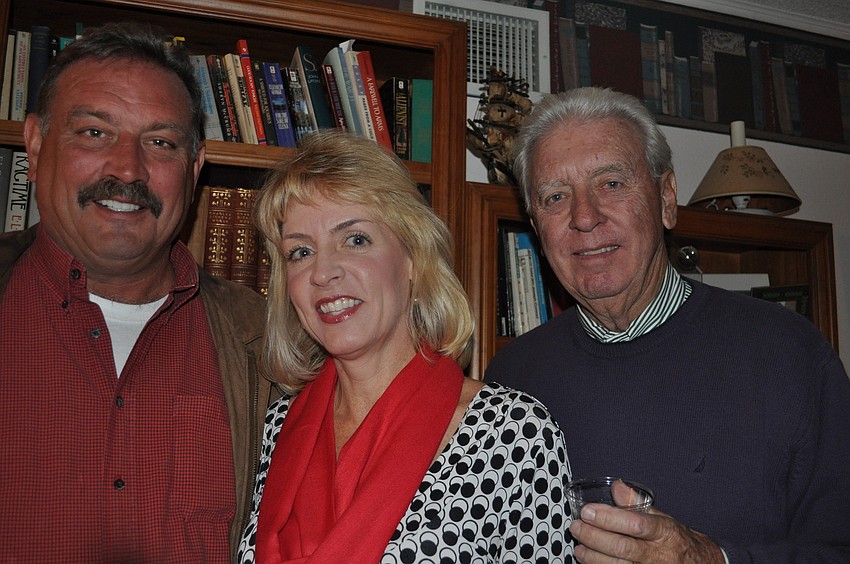 Randy LaFlamme with Patti and Russ Coit