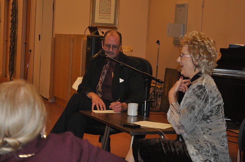 Russell Heath and Becca Hill