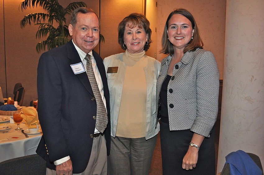 Wayne Scroggins, Gail Hannah and Stacey Corley