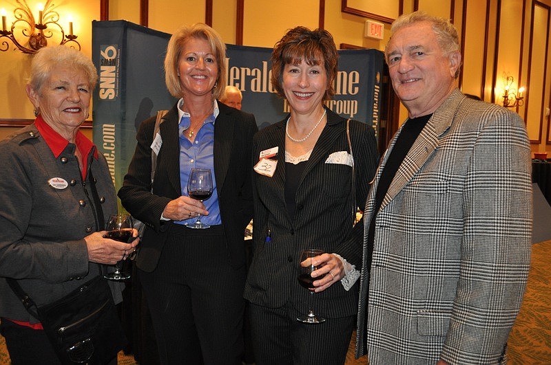 Gail Sanderson of Keller Williams met Maryellen McGrath of Adding Advantages Consulting and Ruth and Michael Harshman of Impact Mediation during her first business alliance event.