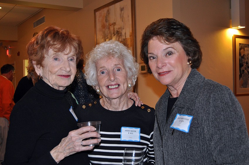 Marie Brusack, Anne Mayer and Judy Brostoff