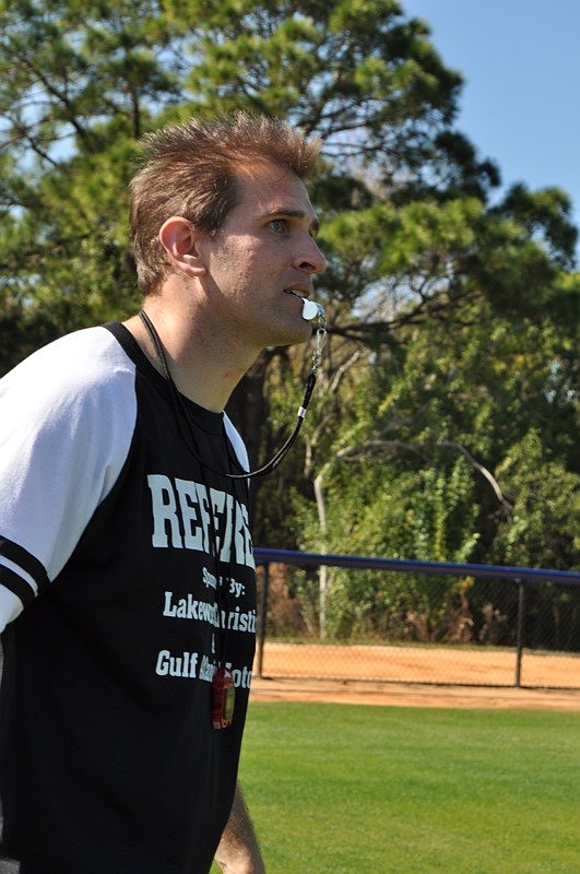 Joe Mascitto served as a referee.