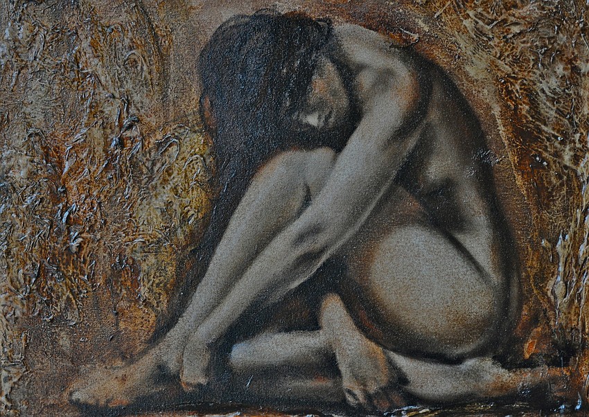 Patrick Reynolds named this 40-layer oil painting 