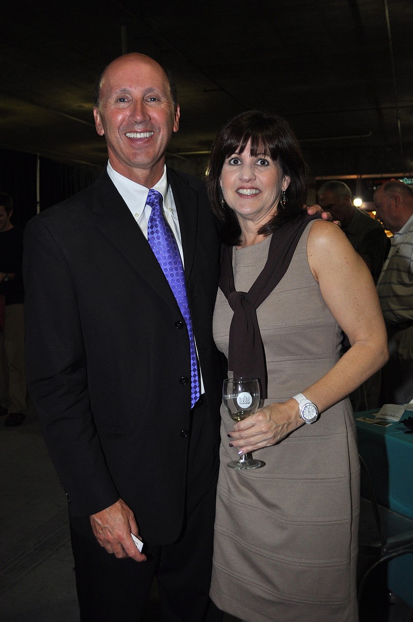 Mark Pritchett and Gina Taylor