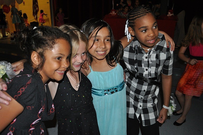 Kayla Weise, Bailey Scott, Lissette Trujillo and Doris Brooks spent most of their time on the dance floor.