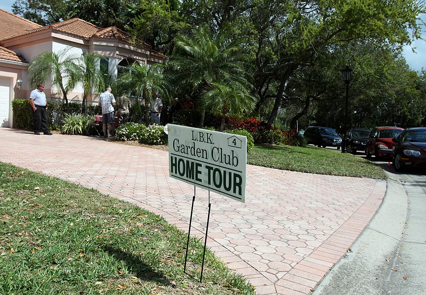 The Landau home was the 4th house on the Home and Garden tour that happened  Saturday, March 5 throughout Longboat Key.