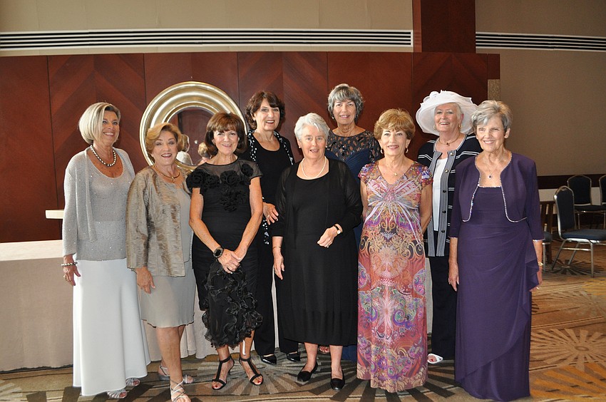 St. Michael's Women's Guild members modeled fashions from Dillard's.