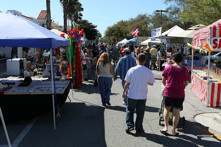 People filled the block of Hillview that was blocked off on Saturday, March 12 for the 3rd Annual Sham Rock Festival.