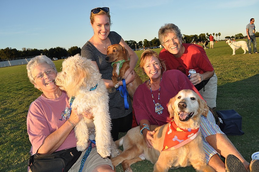 Elaine Kaup, Megan Earlson, Jen Solomon and Bettie Reuter had a blast.