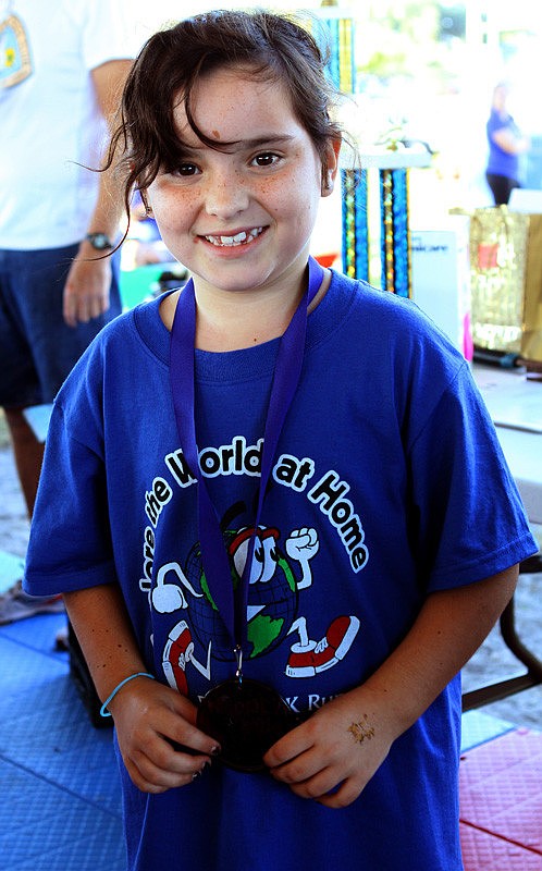 Lily Dougherty - 1st place in 0-9 division.