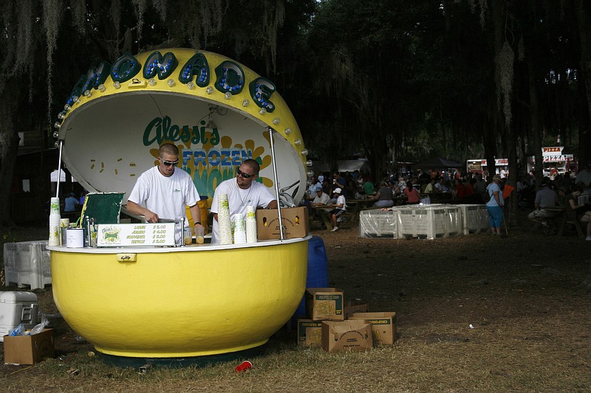 A variety of vendors offered a plethora of treats at the festival.