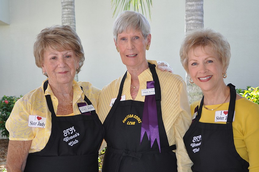 Dolores Borman, Fran Alford and Kathy King