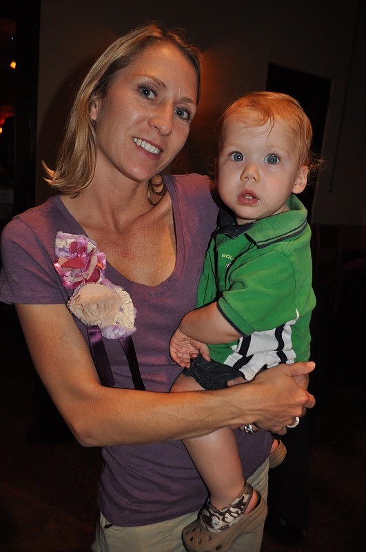 Rhonda and Cannon Thacker enjoyed the evening with the rest of their family.