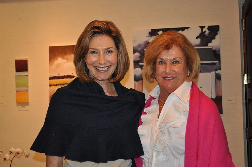 Chairwomen Michael Tendall and Mary Lou Johnson