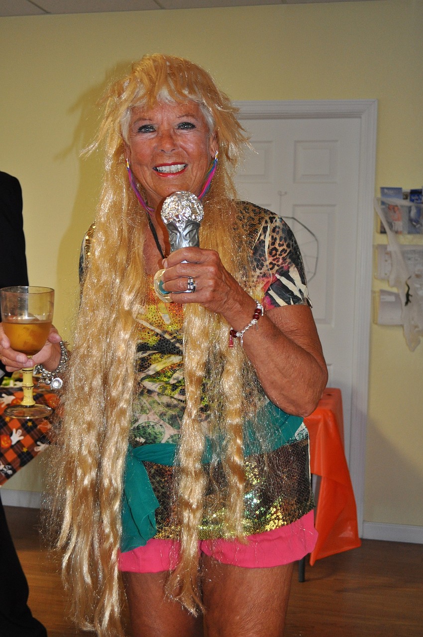 Jane Oaks channels pop star Lady Gaga.