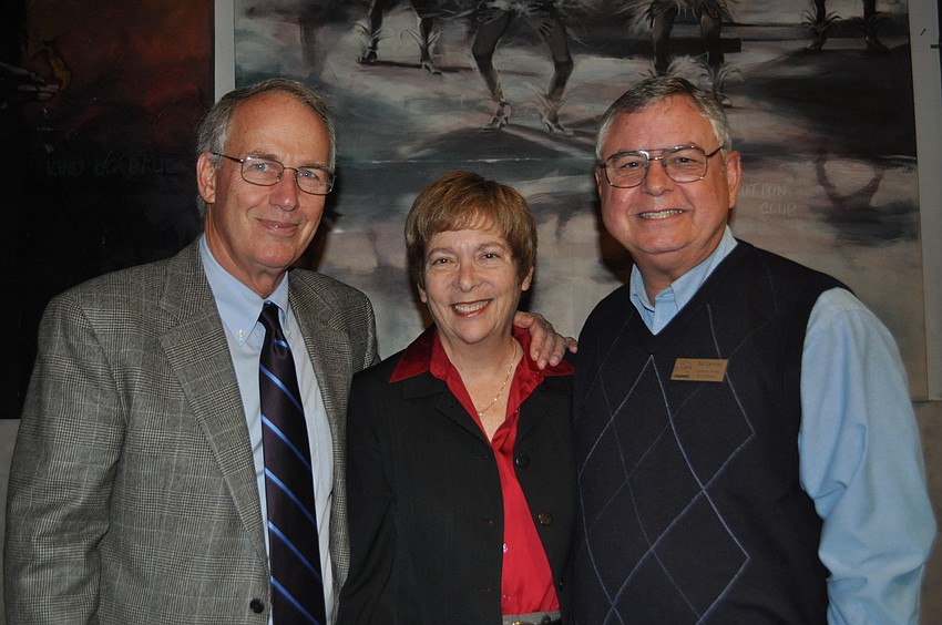 John and Nora Patterson and Bill Carman