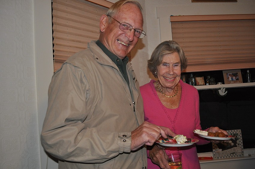 Dave Myers and Pat Clark