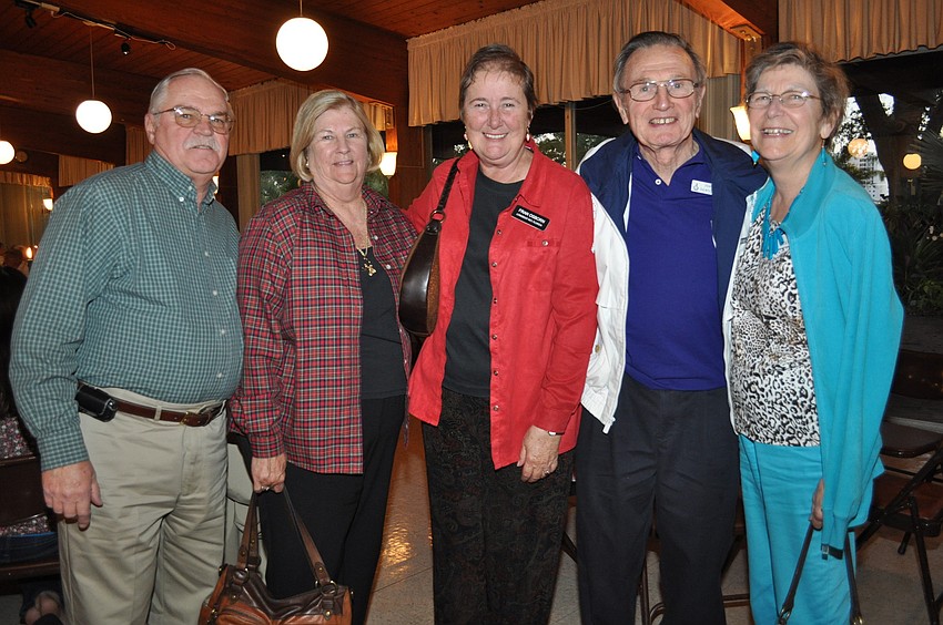 Bill and Jean Buckley, Fran Osborn and John and Gail Densler