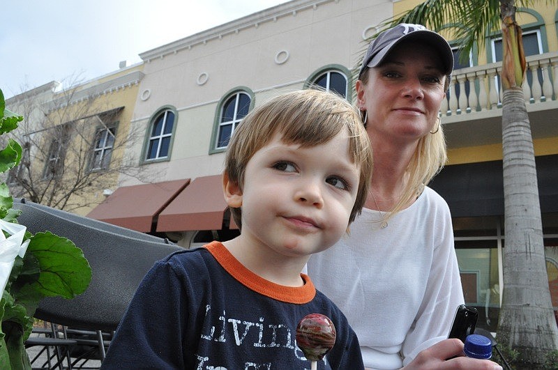 Jasiu Laciak, with his mom, Martyna, turns 3 on Feb. 12.