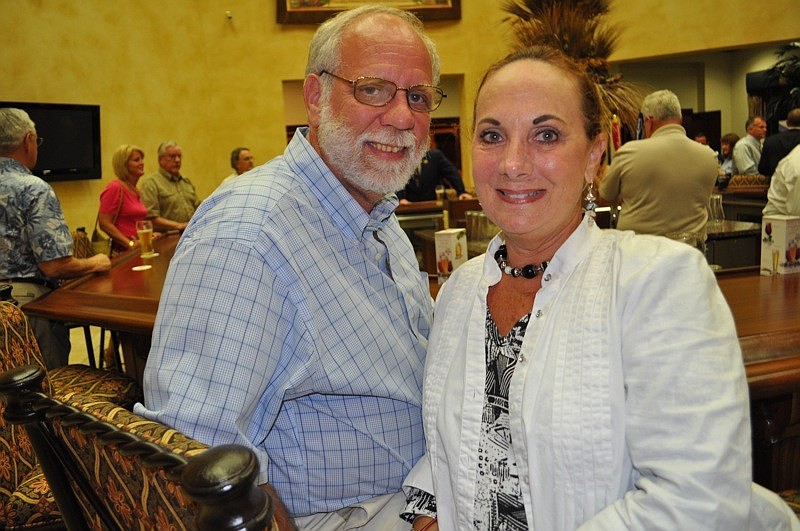 Alan Weger and Janice Appel came to support veterans and the arts.