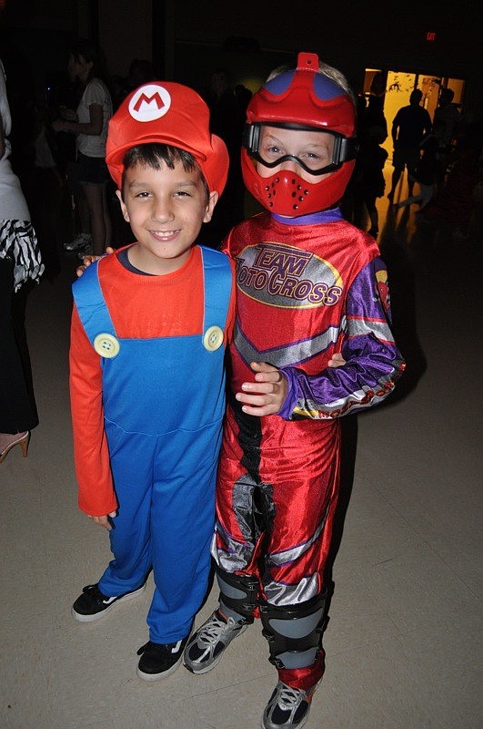 Alex Riggs and Grant Schmid both are in third grade.