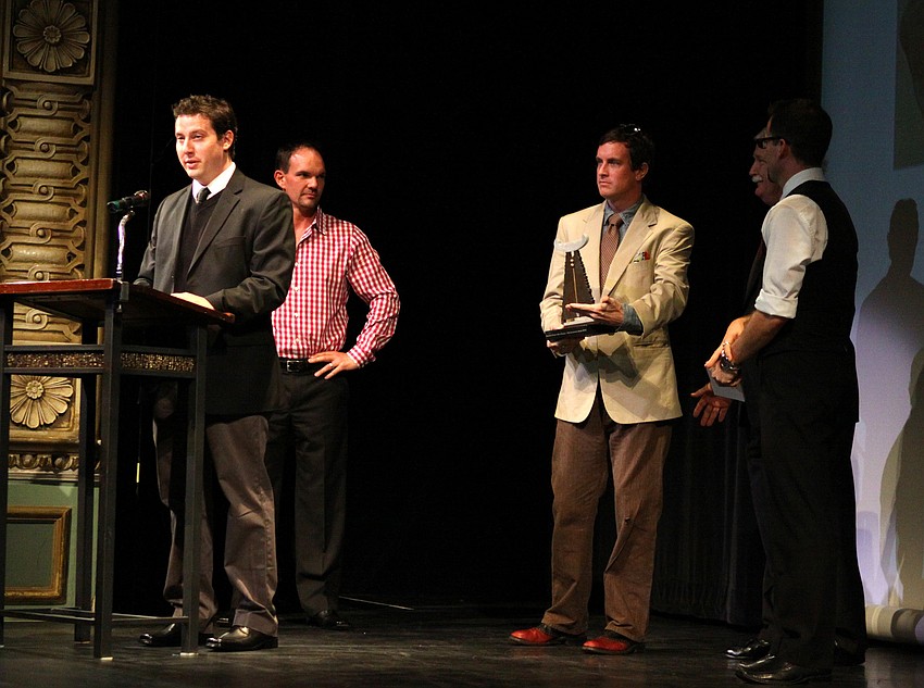 Tim Jaeger, Jeff Schwartz and Joseph Arnegger won the Artistic Achievement award.