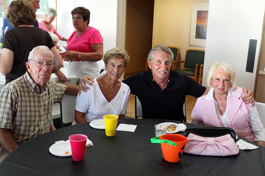 Augie and Dottie Pirolli, Don Cooks and Sonja Nutter.