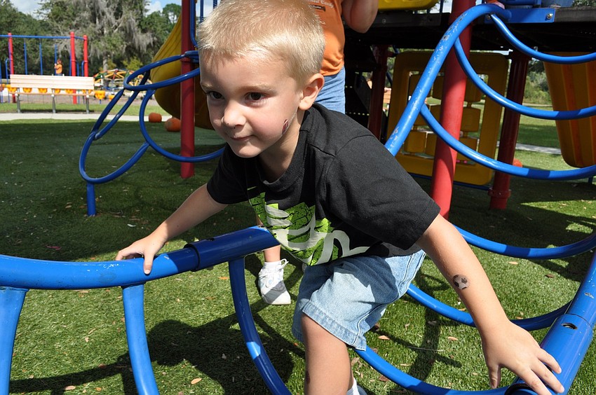 James Perhealth turned 4 on Oct. 17.