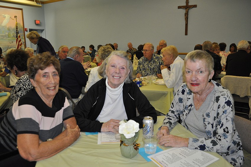 Sandy Dearwester, Joan Stewart and Barbara Marcouiller