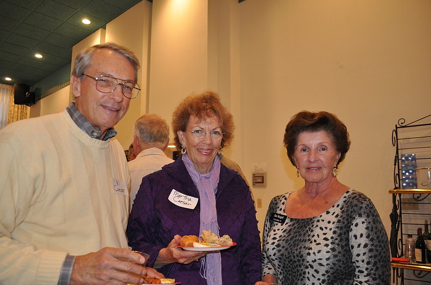 Al and Martha Caesar with Sue Borgelt