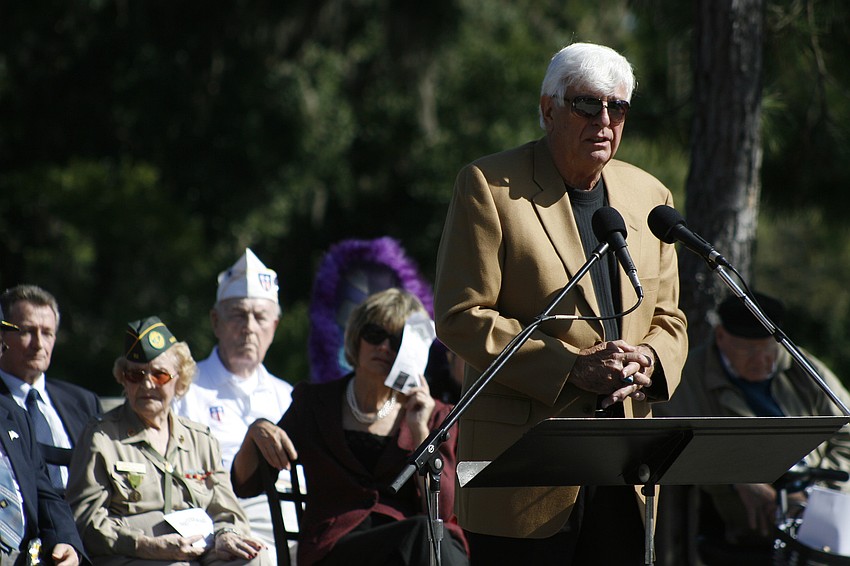 Richard Allen is the architect behind the Veterans Memorial Park.