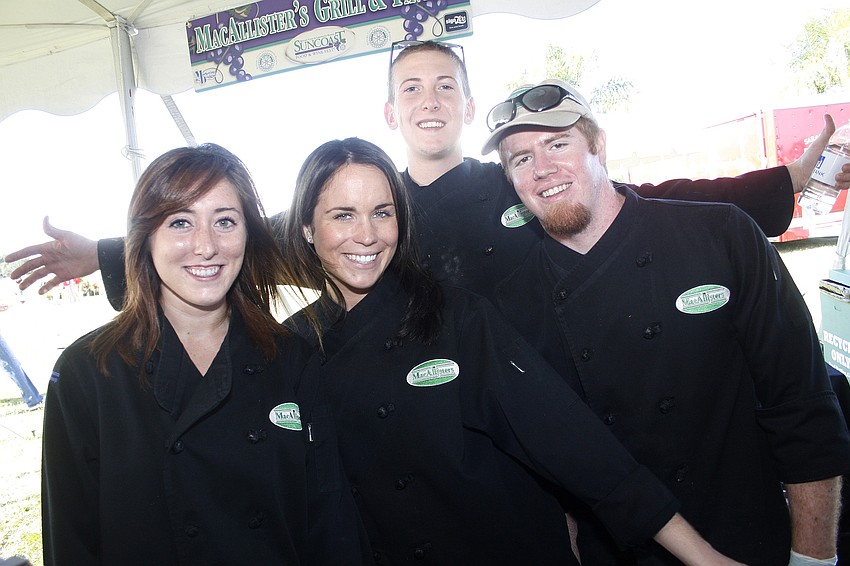 MacAllister's served several dishes at this year's festival.