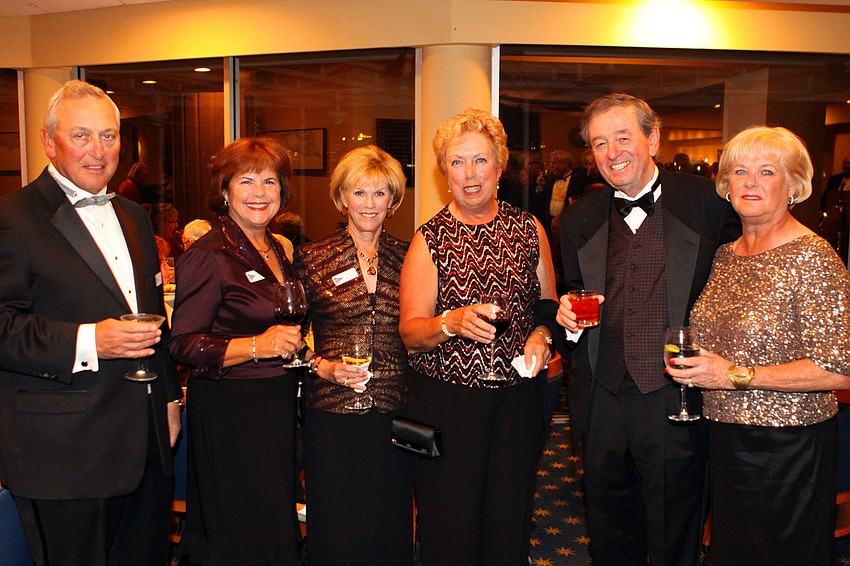 Frank Spinola, Chris Hersberger, Gaye Schwarz, Mary Jo Spinola, and Mike and Linda Burke