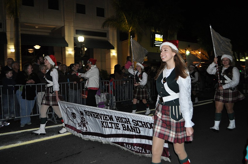 The Riverview High School Kiltie Band