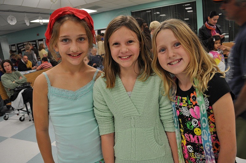 Dana Towell, Emily Manning and Courtney Gape are in the same class.