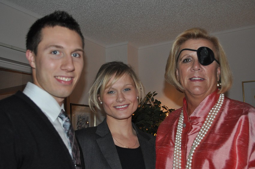 Adam and Amiee Narkiewicz with B.J.Webb