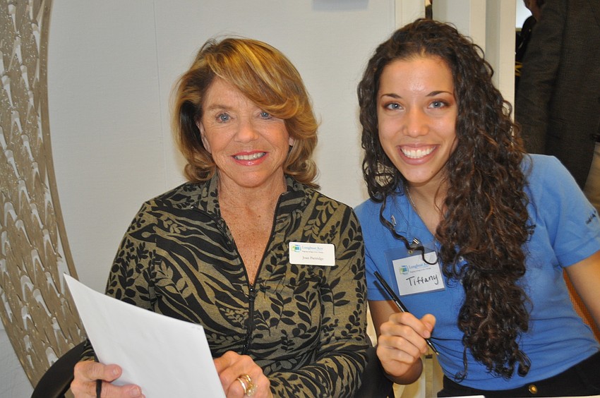 Joan Partridge and Tiffany Conklin